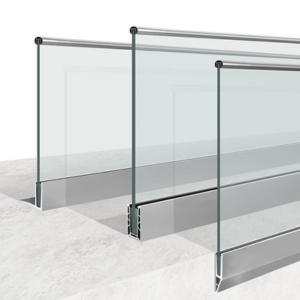 Channel mount glass balustrade Channel mount glass balustrade