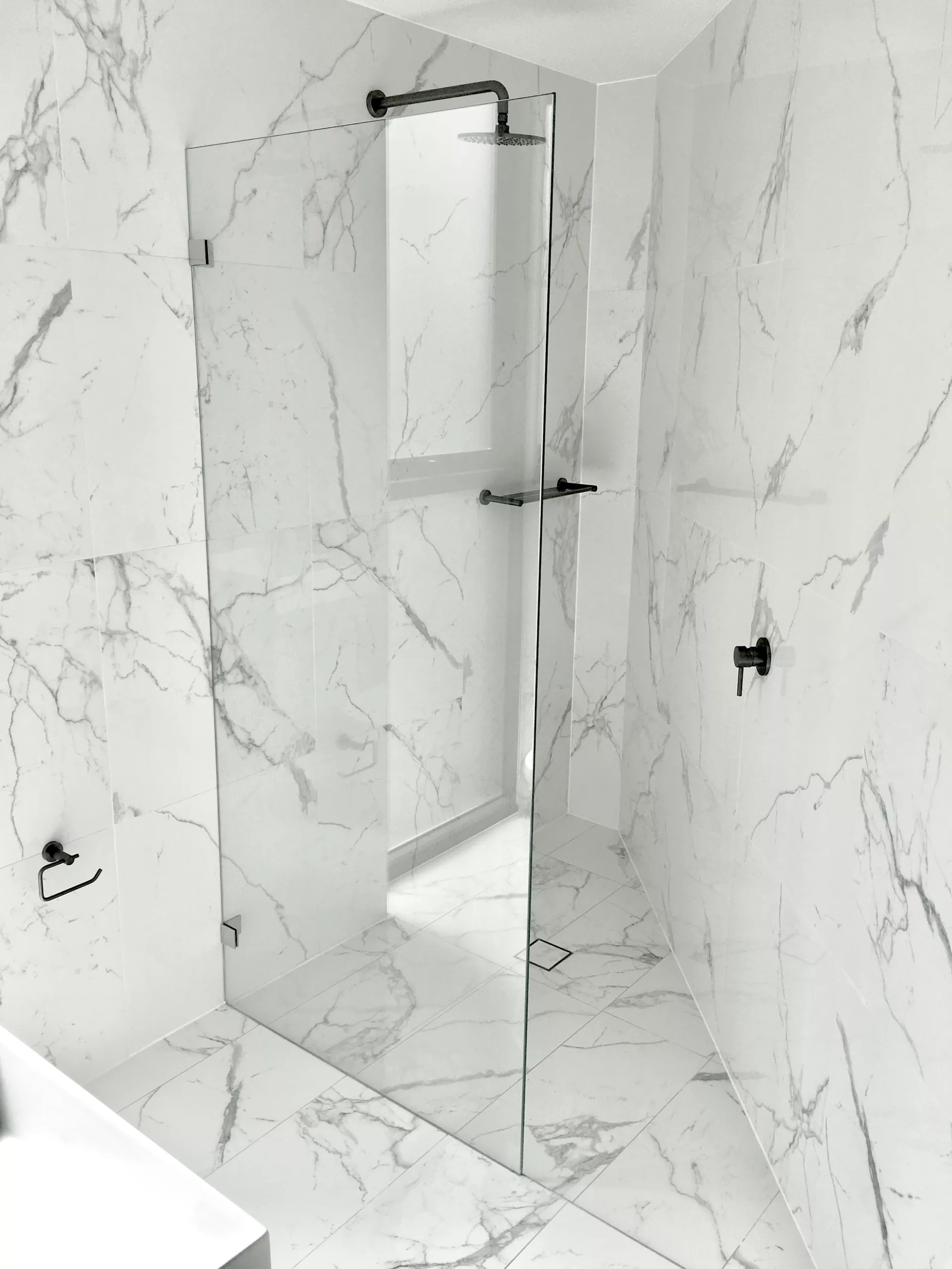 Frameless Glass Fixed Panel Shower Screen